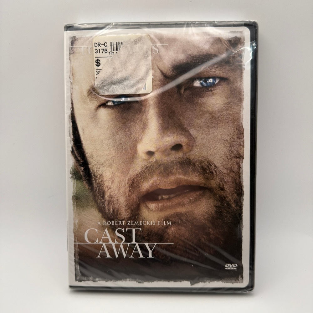 Cast Away DVD Tom Hanks Robert Zemeckis Drama Adventure Movie New Sealed